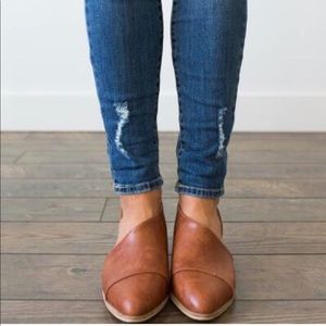 NEW side cut out flats